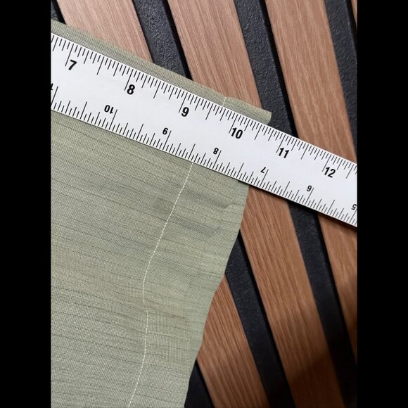 Christian Dior Shirt 16.5 Mens Green Gray Short Sleeve Front Pocket Button Down - Picture 4 of 6